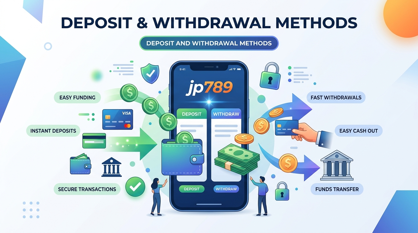 JP789 တွင် ရရှိနိုင်သော ဂိမ်းများ